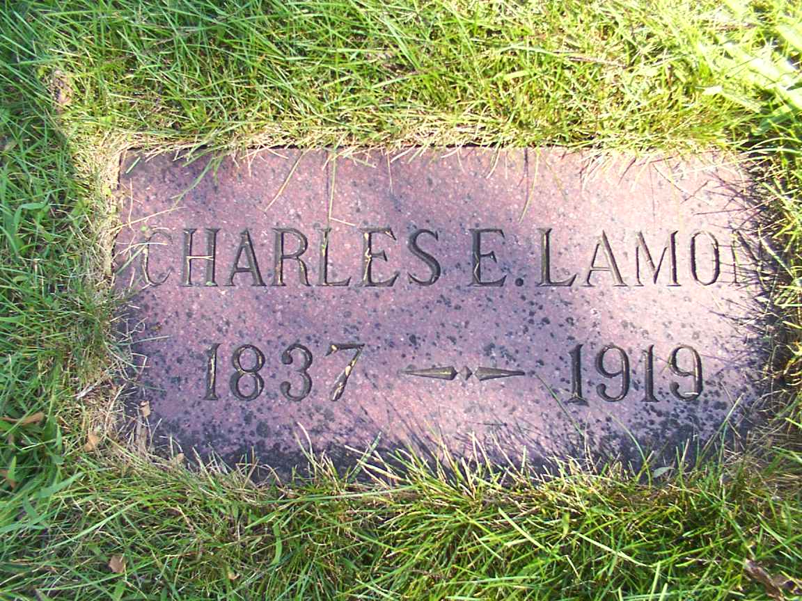 Gravesite of Charles E. Lamon