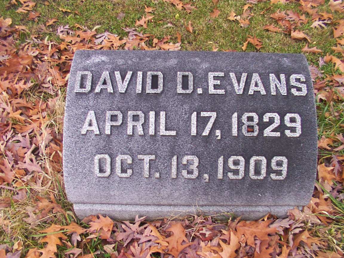 David D. Evans Grave