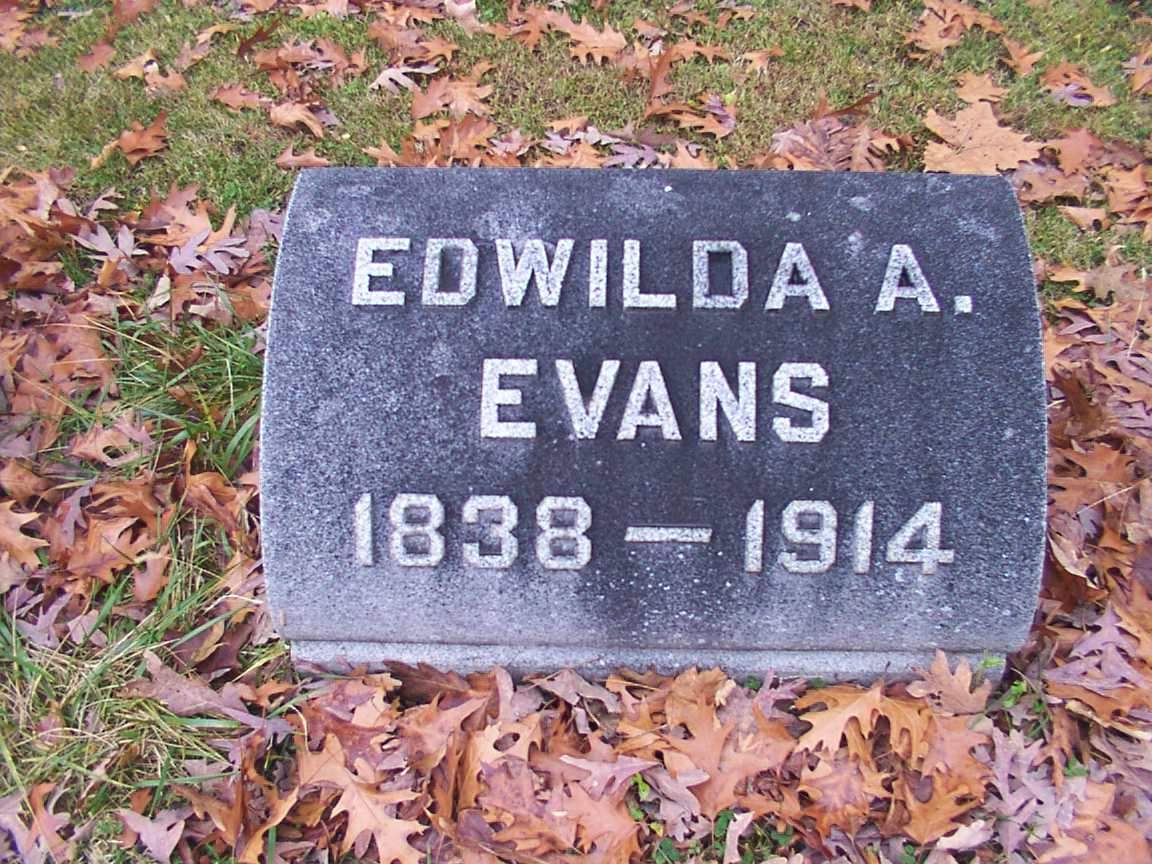 Edwilda A. Evans Grave