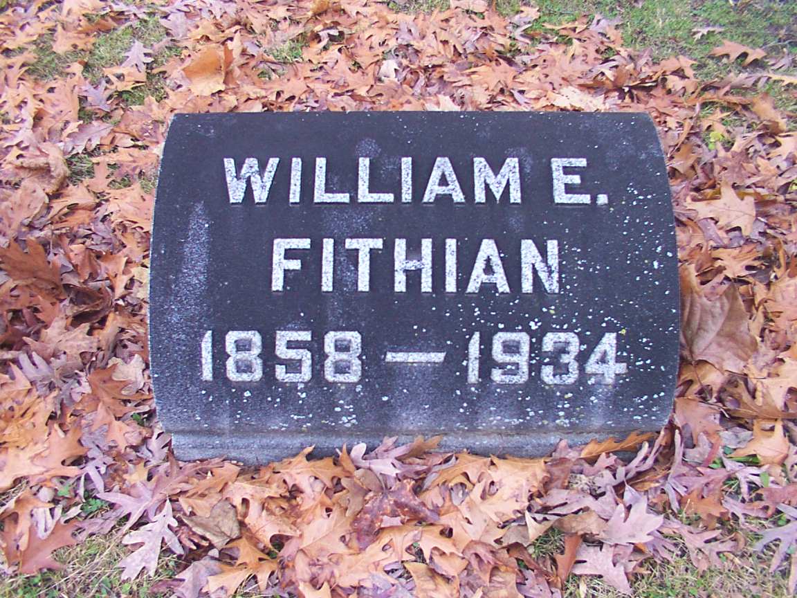 William E. Fithian Grave