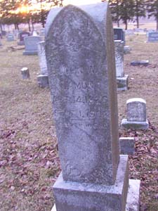 Gravesite of John W. Lamon